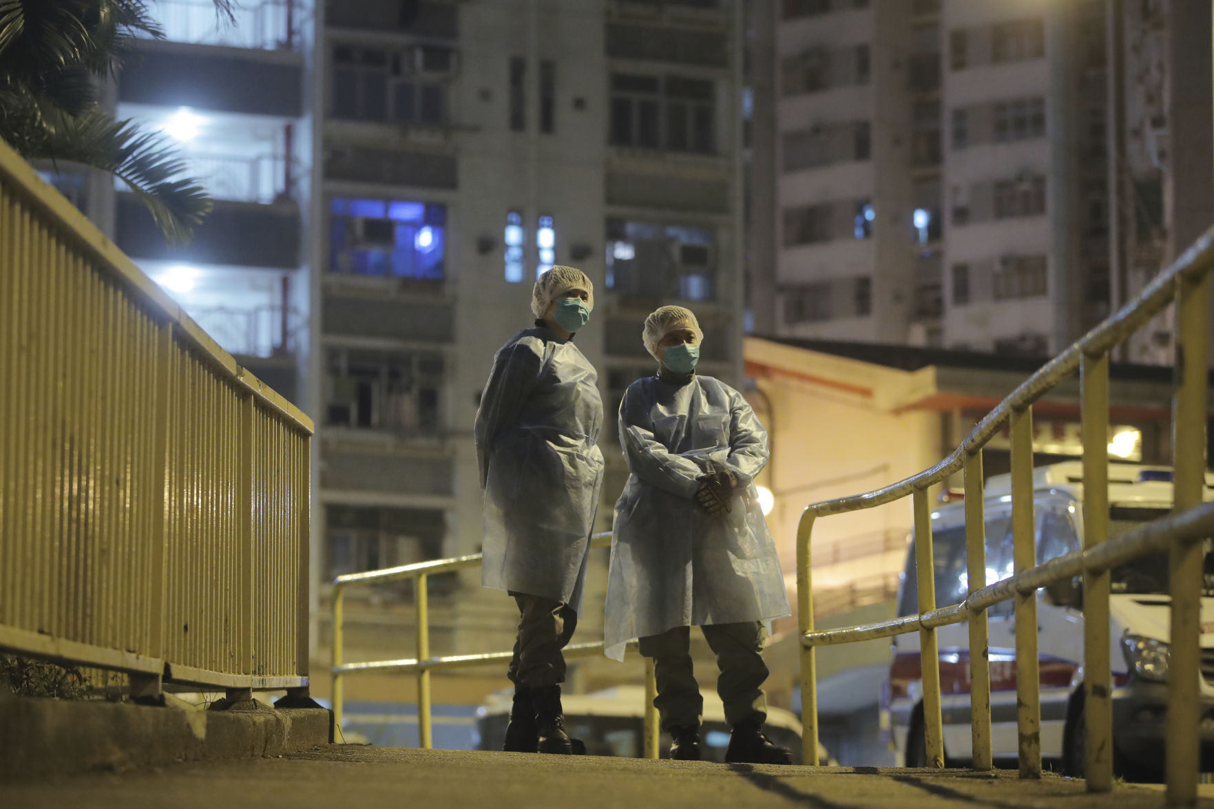 APTOPIX Hong Kong China Outbreak